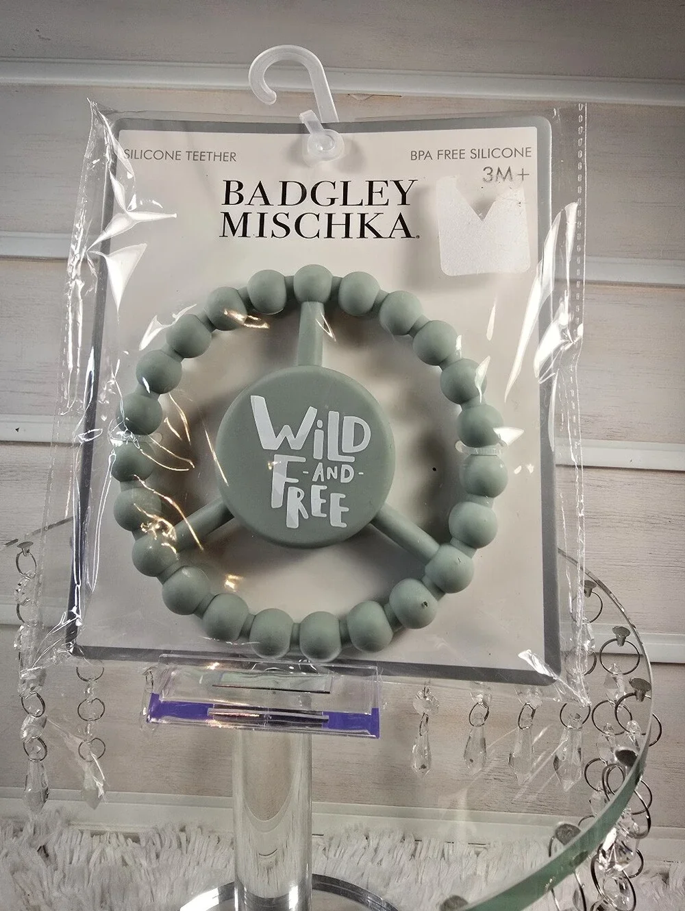 Badgley Mischka silicone ring